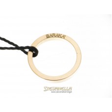 BARAKA' anello oro rosa 18kt referenza AN20543 misura 14/15 new